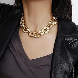 Your Always Charm Chunky Gold Necklace for Women
