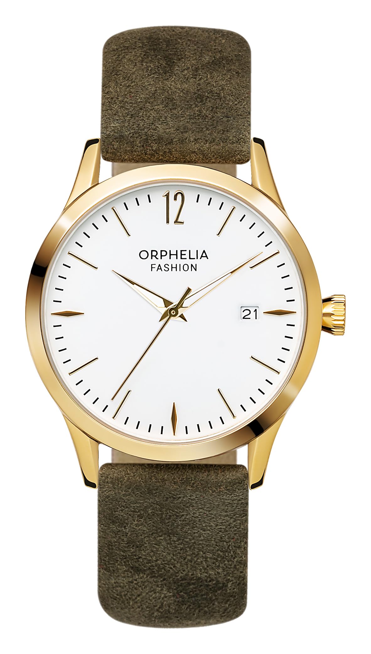 ORPHELIA Womens Analogue Classic Quartz Watch with Leather Strap OF714822