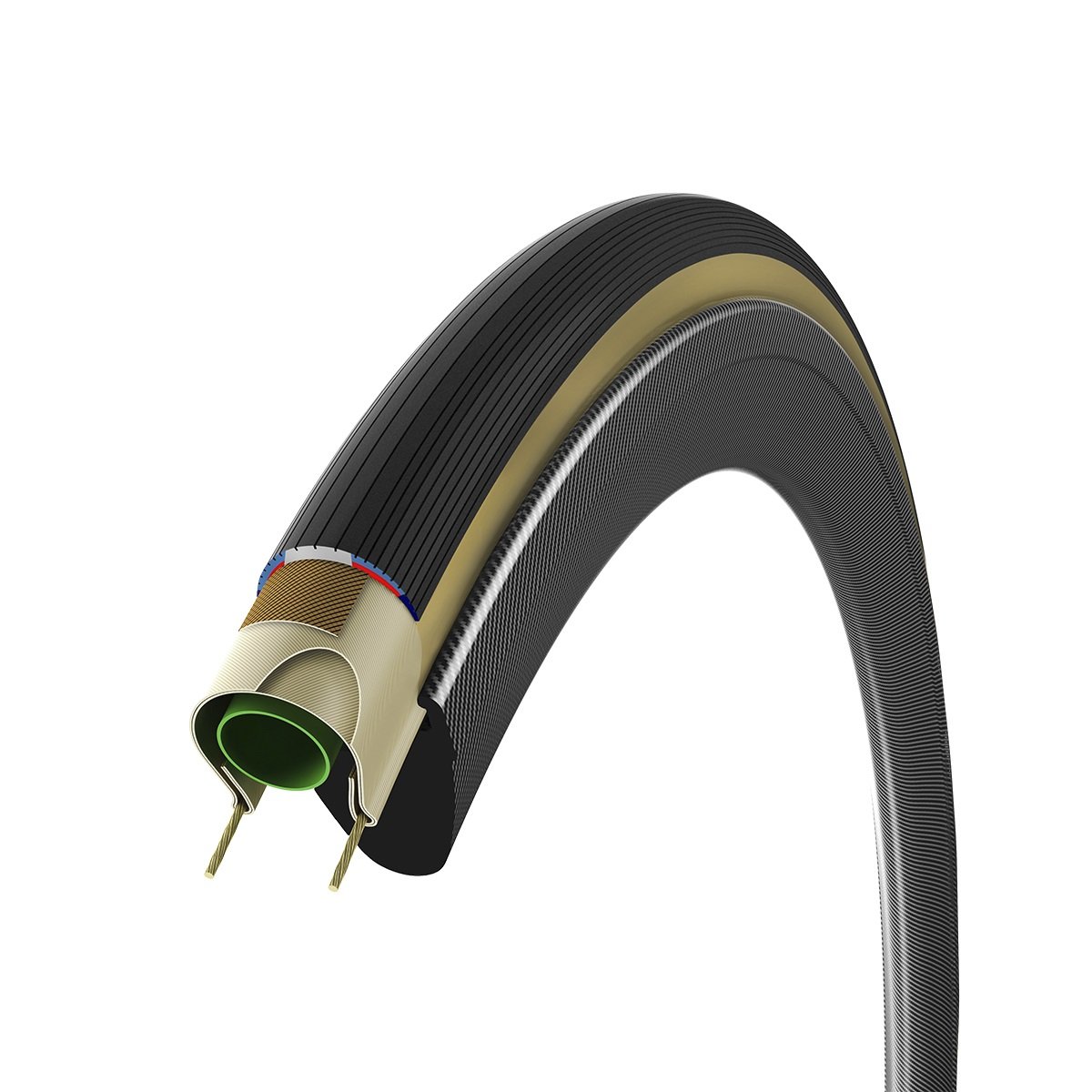 Vittoria Corsa G Isotech Foldable Tyre - Black, 265 g/700 x 28 C