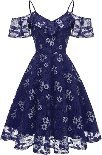 amazon blue lace dress