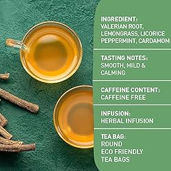 HANDPICK, Valerian Root Tea Bags (Valeriana) 50