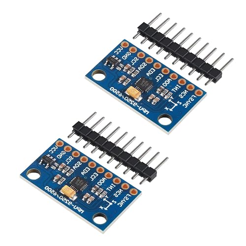Accelration Sensor 16 AEDIKO 2pcs MPU9250 9-Axis 9 DOF 16 Bit Gyroscope Acceleration Sensor ...