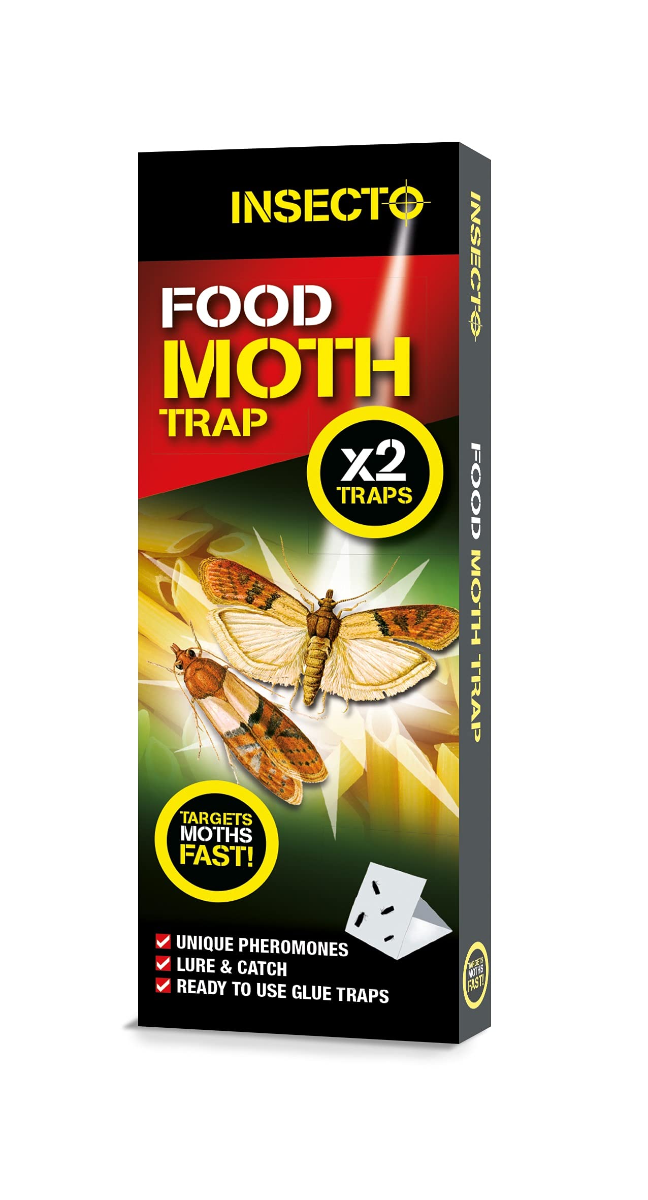 Insecto Food Moth Trap, 2-Piece