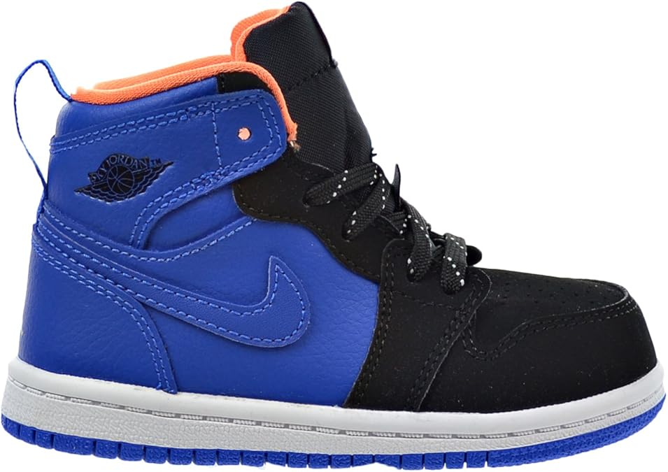 Jordan Big Kids Air Jordan 1 Retro High BG GS (blue / hyper cobalt / atomic orange / black volt)