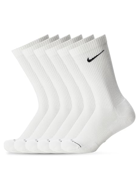 NIKE EVERYDAY PLUS CREW (6 PAIRS), MULTI-COLOR, X-LARGE