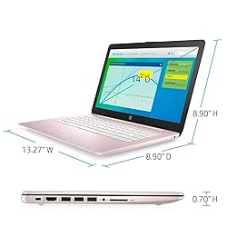 HP Stream 14 Pink - Celeron N4000-4 GB RAM - 64 GB