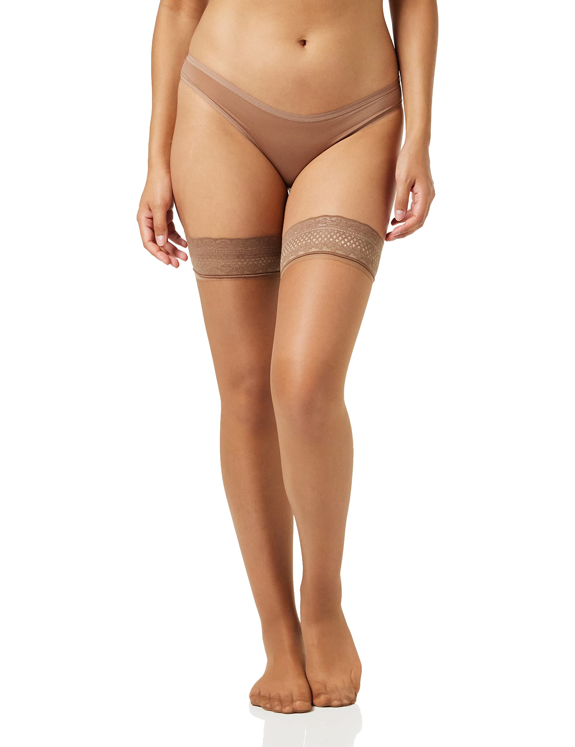 Dim Women's Garter Up Beauty Sublim Shiny Veil x1 Gazelle XL