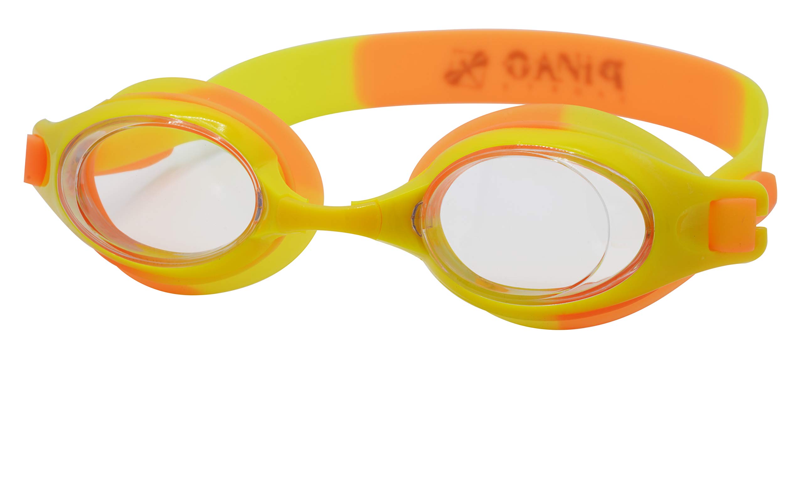 PiNAO Sports 38252 Swimming Goggles Orange/Yellow