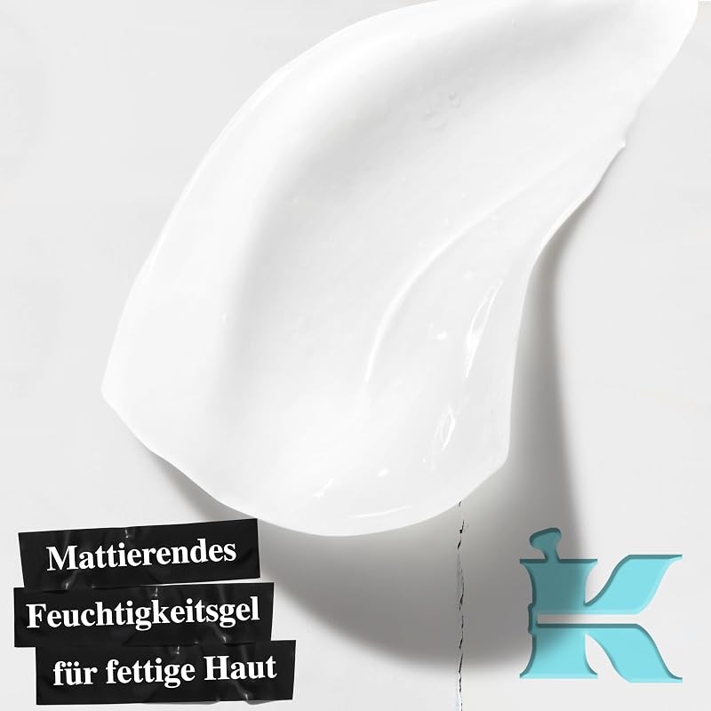 Ultra Facial Oil-Free Gel Cream, 150 ml Nachfüllpackung, erfrischende Gesichtscreme für fettige Haut, bis zu 24 h feuchtigkeitsspendende Gel-Creme, Glanz mildernd und kühlend
