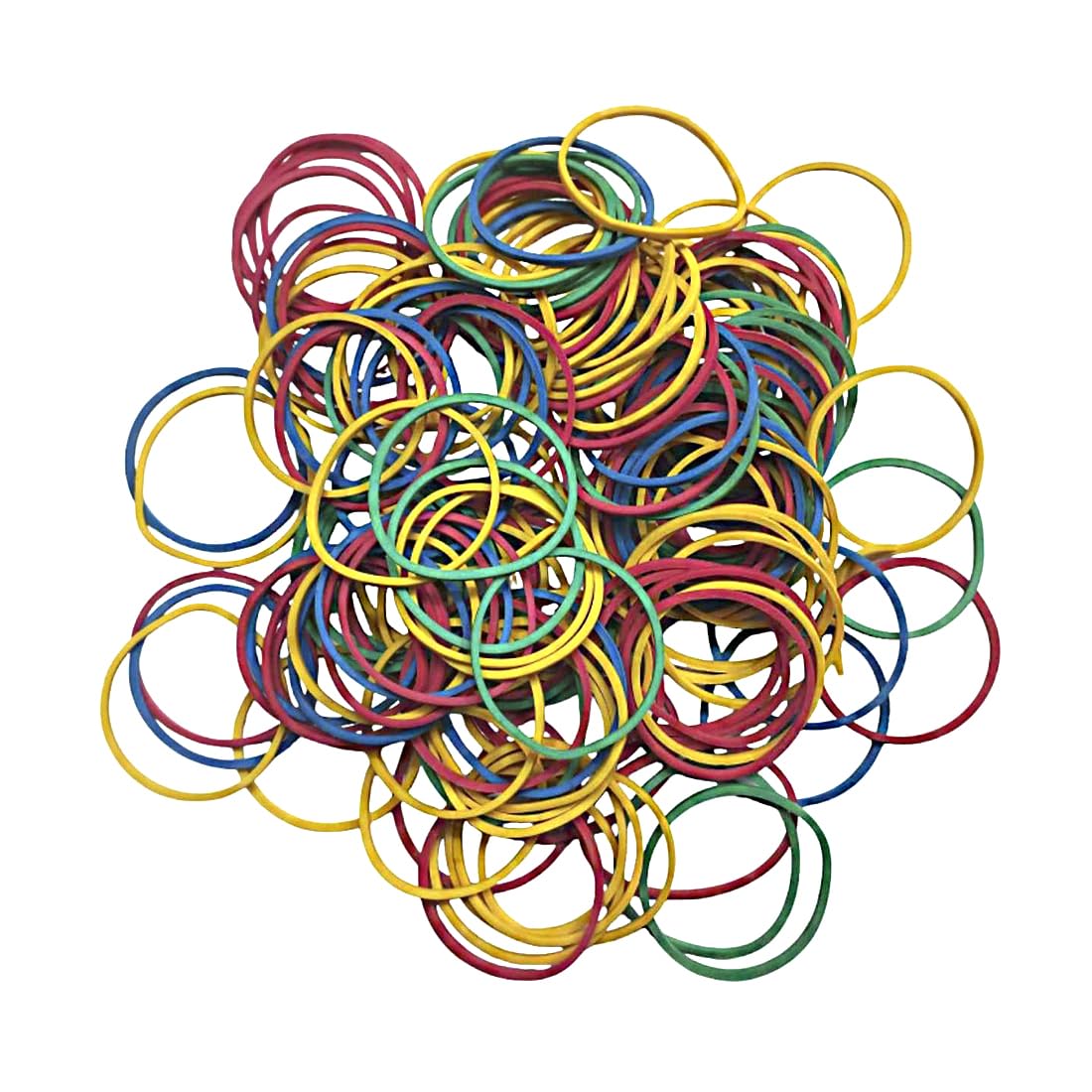 JYC CREATIVE Elastic Rubbers, Wide Elastic Rubbers, Durable Elastic Rubbers, Resistant Elastic Rubbers, Reusable Elastic Rubbers, (Assortment, 500g, 25)