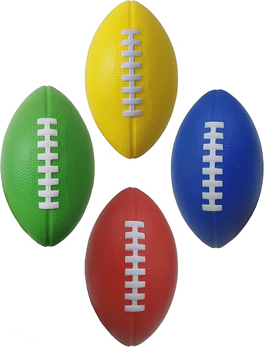 Yellow Foam Football at dianelmarshallo blog