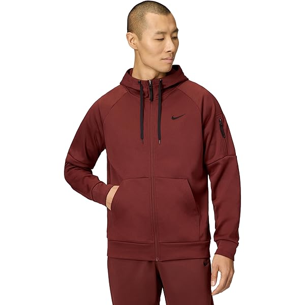 nike therma sphere full zip hoodie