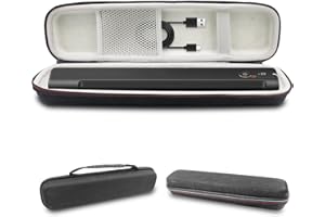 AKOUTA Hard Carrying Case Case Design for pson Workforce ES-50/ES-55R/ ES-60W/ES-65WR/DS-30/DS-70/DS-80W and Epson RapidReceipt RR-60/70W Portable Document Scanner