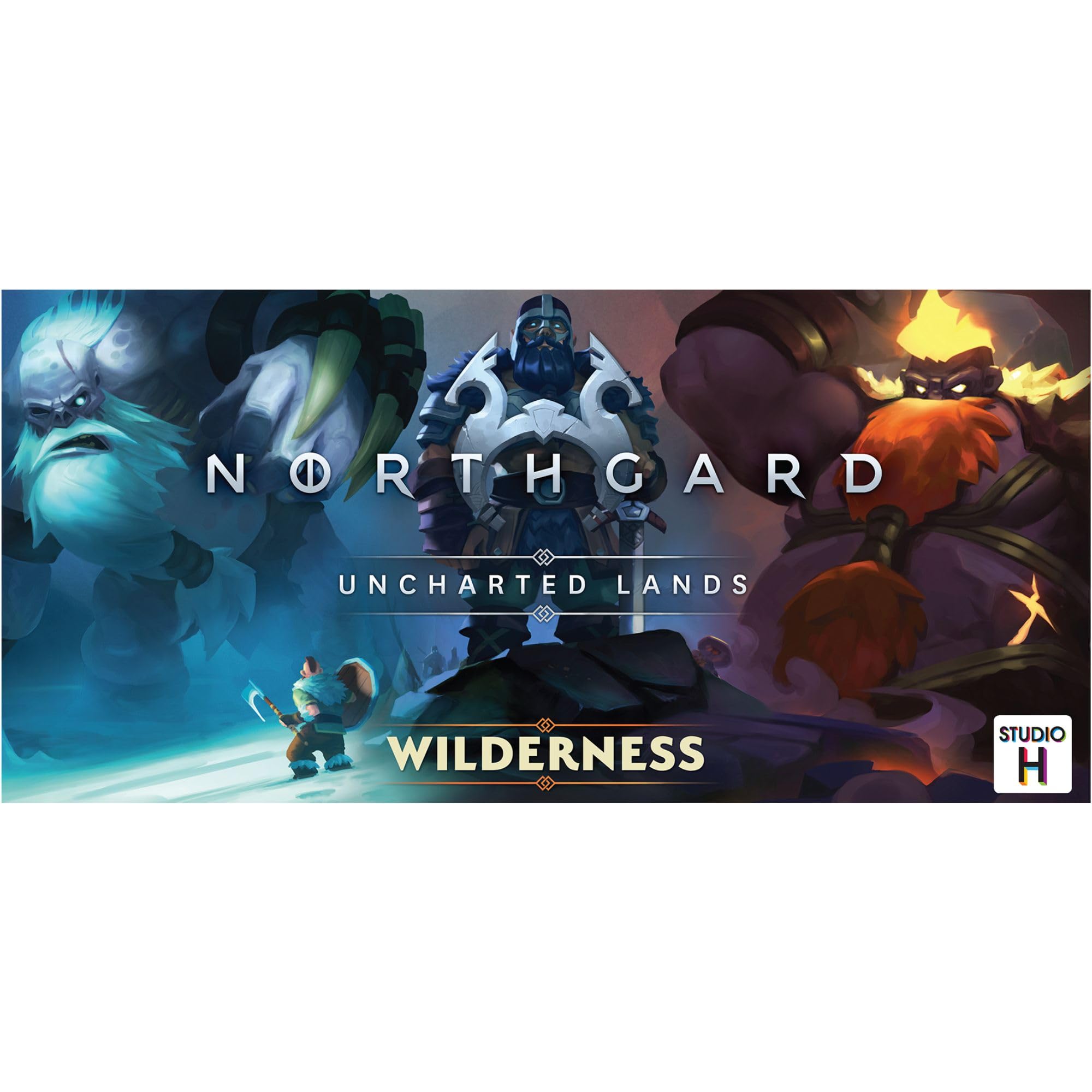 STUDIO H Northgard: Wilderness Expansion | Strategy Game for Teens and Adults | Ages 14+ | 2 to 5 Players | 60 Minutes