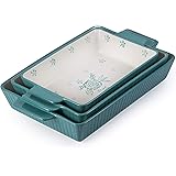 KINGSBULL HOME Baking Dish 9 x 13 baking pan Lasagna Pan Casserole Dish Ceramic Baking Set Bakeware Sets Baking Dishes