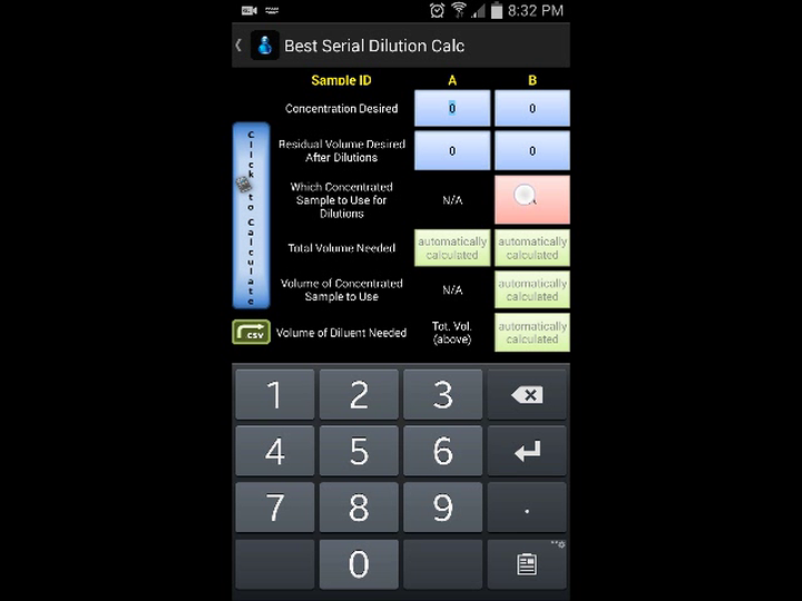 Solution & Dilution Calc Buddy - App on Amazon Appstore