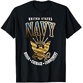 United States Navy Honor-Courage-Commitment T-Shirt