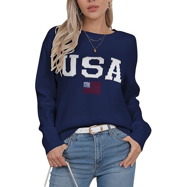 Bandera Ropa De Mujer Amazon Estados Unidos Camisetas Americanas