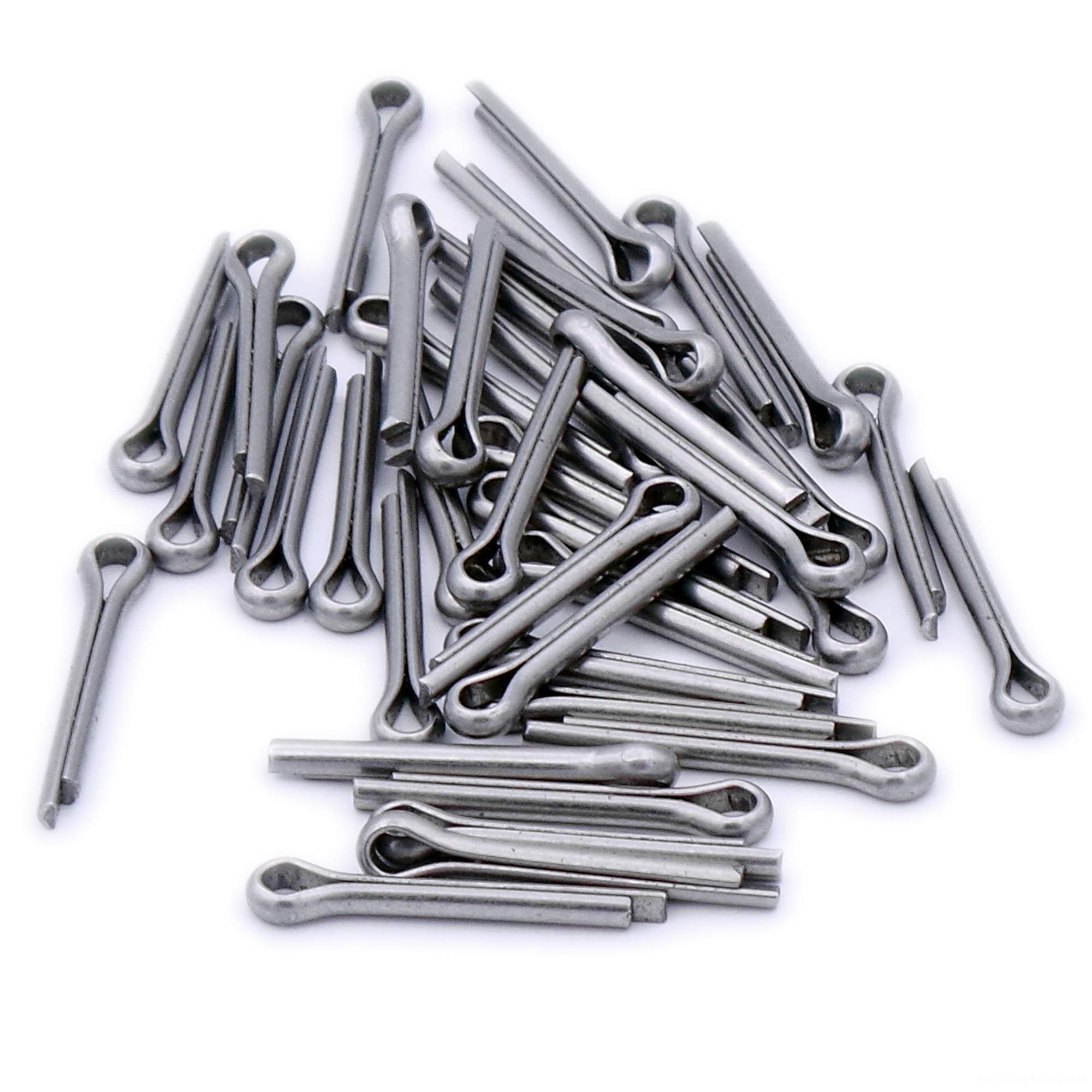 M3.2 (3.2mm x 40mm) Split Cotter Pin - Stainless Steel (A2) (Pack of 20)