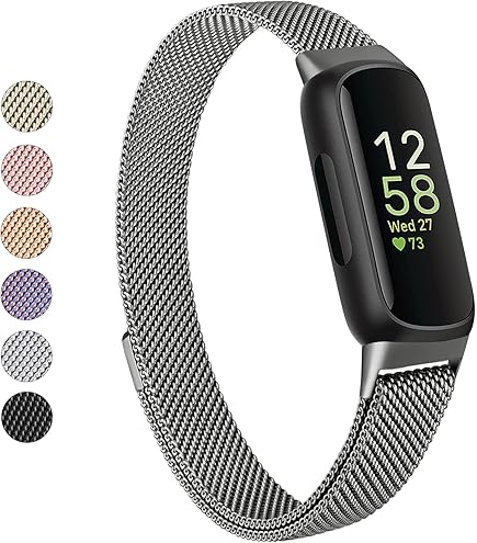 Fitbit Inspire 3 rastreadores de saúde e fitness com gerenciamento