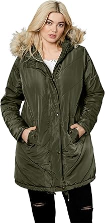 plus parka coat