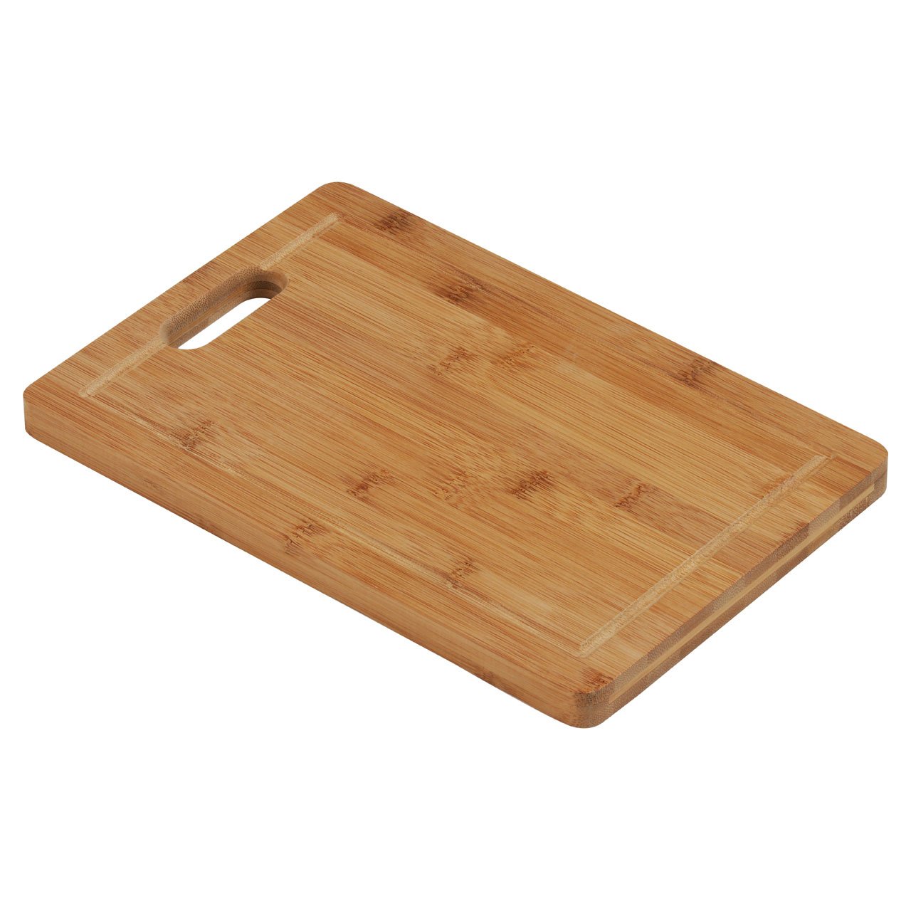 Premier Housewares 1103933 Chopping Board with Handle, 30 x 20 cm - Bamboo Natural