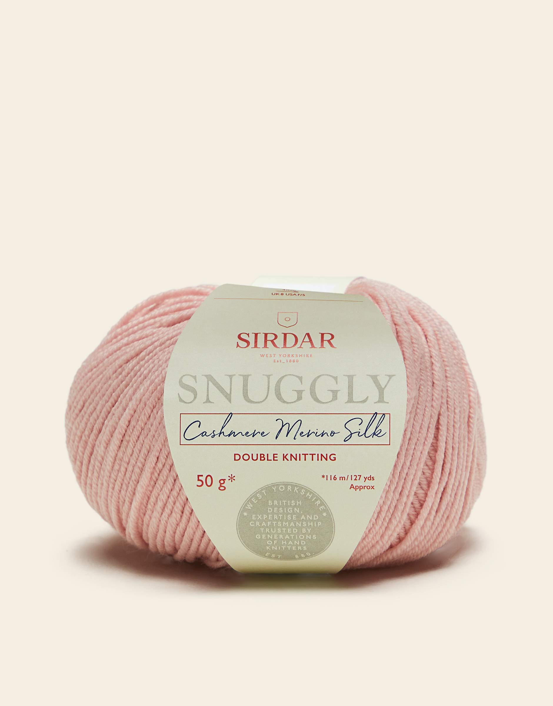 Sirdar Snuggly Cashmere Merino Silk DK Double Knitting, Little Piglet (300), 50g