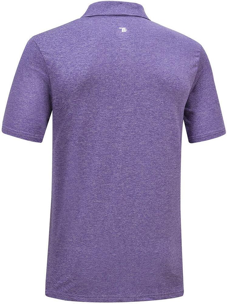 JINSHI Men's Athletic Shirts Sports Polo T-Shirts Short Sleeve Classic Golf Polo Shirt: Clothing