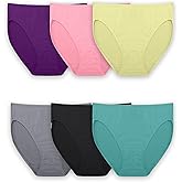 Fruit of the Loom womens Breathable Underwear, Moisture Wicking Keeps You Cool & Comfortable, Available in Plus Size