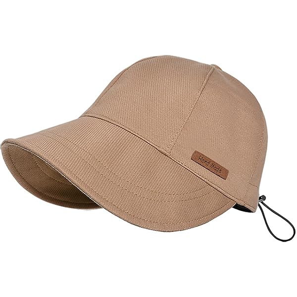 Closed Foldable Leather Hat for Men & Women – Lightweight 