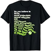 Ghostbusters Do You Believe in Funny Retro Movie T-Shirt