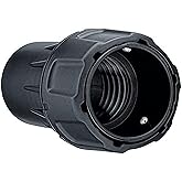 DWV9000 universal Quick Multi-Function Connector, Allows fits easy, durable connection between 1-1/4 In.Fits DeWalt Dust Extractors,vacuum hose, various DW tools & shrouds. 