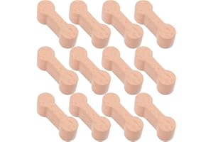 Toyvian 16 Pcs Wooden Train Track Connectors Set Kids DIY Railway Track Adaptors for Creative Play Compatible with Thomas and