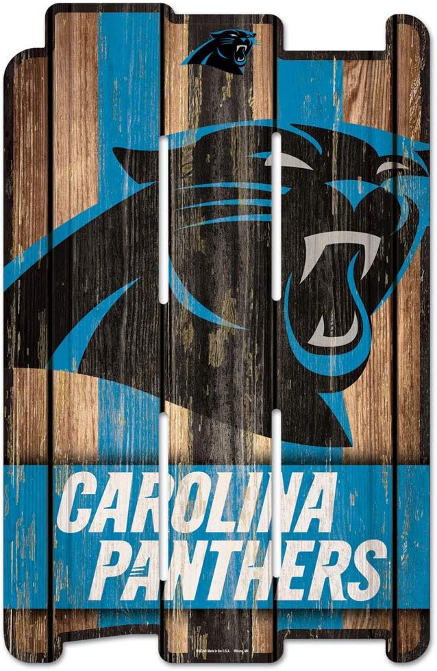 WinCraft NFL Wood Fence Sign