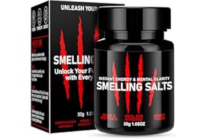 CPULNOX Enhanced Focus & Explosive Force, Potent Salts Wake Up for Athletes, Salts for Athletes in Hockey, Weightlifting and Powerlifting - Activate Before Smelling, Instant Energy-30g-Red-67