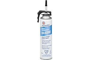 Permatex 59107 Clear RTV Silicone Adhesive Sealant 66, 205g