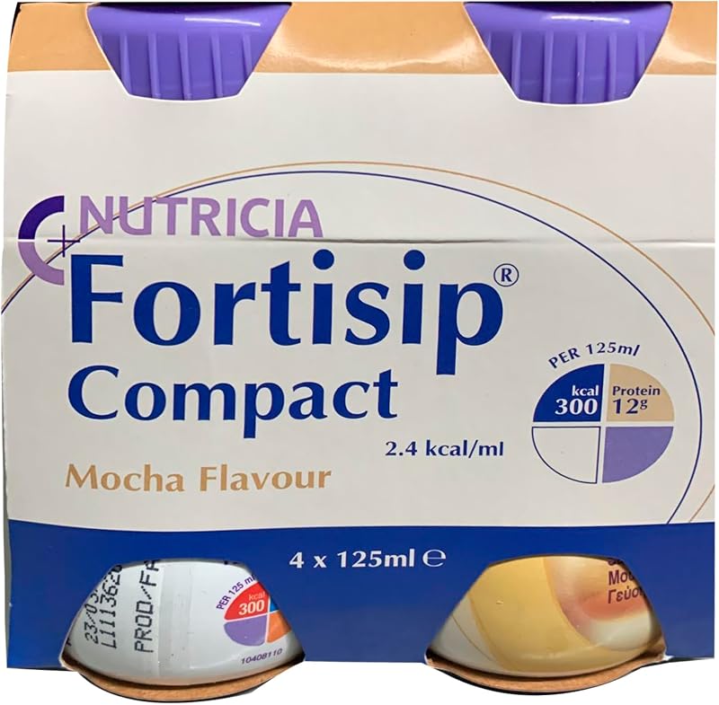 Fortisip Compact Mocha 4x125ml High Energy Medical Nutrition