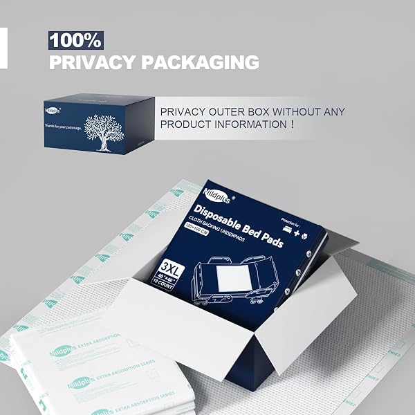HEAVY DUTY UNDERPADS 40″X60″ SUPER SIZED CHUCKS PADS 270 GRAMS DISPOSABLE BED PADS WITH STRENGTH CLOTH BACKING EXTRA ABSORPTION PADS FOR INCONTINENCE (100X152CM, 15 COUNT, DISCREET PACKAGING)