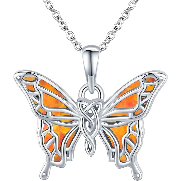 Colorful Acrylic Butterfly Pendant Necklace – Bohemian Adjustable Clavicle Chain For Women, Gift Ready - View #9