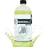 Zatural 100% Pure Cold Pressed Grapeseed Oil – Naturally Grown Virgin, High Smoke Point 450°F+, Non-GMO, Perfect for Cooking Frying Baking, Dressings Marinades & Skincare Hair (32 Fl oz)