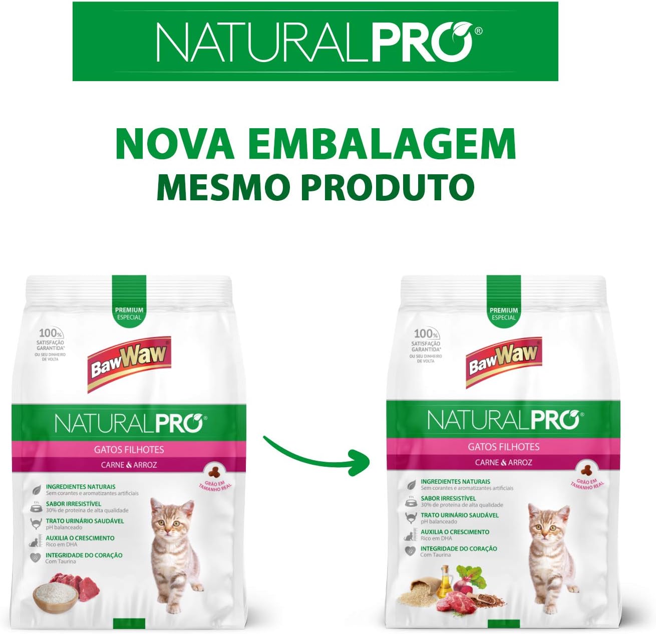 Ração baw waw gatos filhotes Clearance