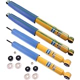 Bilstein 4600 Series Shock Absorbers For Ford F250 & F350 Super Duty 4WD 2005 -14 - Includes Front Shocks # 24-186674 & Rear 