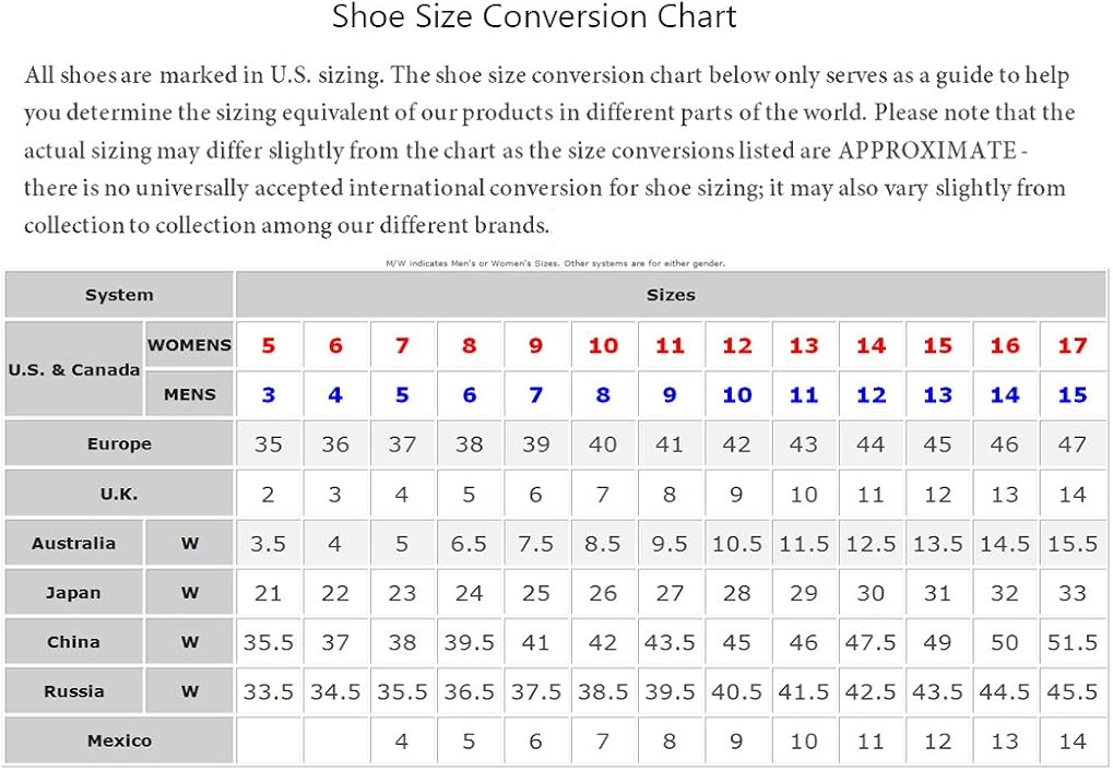 russian shoe size to european