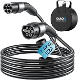 QIAO Type 2 EV Charging Cable 7.4kW 10M 32A Single Phase Type 2 to Type 2 view 1