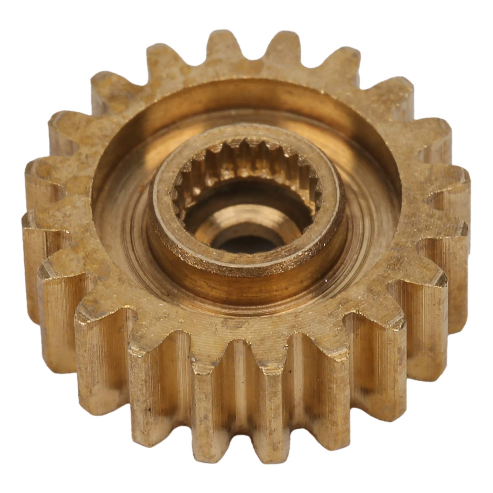 Brass Servo Gear 20 Tooth 25 Tooth Spline MOD 0.8 for RC Servo Parts High Precision Metal Gear Compatible with Robotics and Hobby Motors