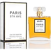 Paris 5th Avenue for Women Eau De Parfum - Top Notes of Aldehydes, Neroli, Ylang Ylang, Bergamot & Peach - Base Scents From Vetiver, Patchouli, Oakmoss, Sandalwood & Vanilla - Elegant 100ml Bottle