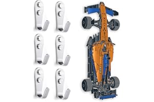 SuFunSu Wall-Mounted Hook for Lego 42141 Technic McLaren Formula 1 2022 F1, Adult Collectibles Gift
