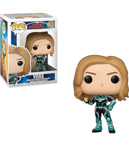 キャプテンマーベル　funko POP Amazon.co.jp: マーベル マーベルズ キャプテンマーベル with