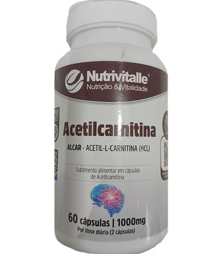 acetil l carnitina dose diaria L-Carnitina ALCAR (Acetil L-Carnitina) (120 caps)