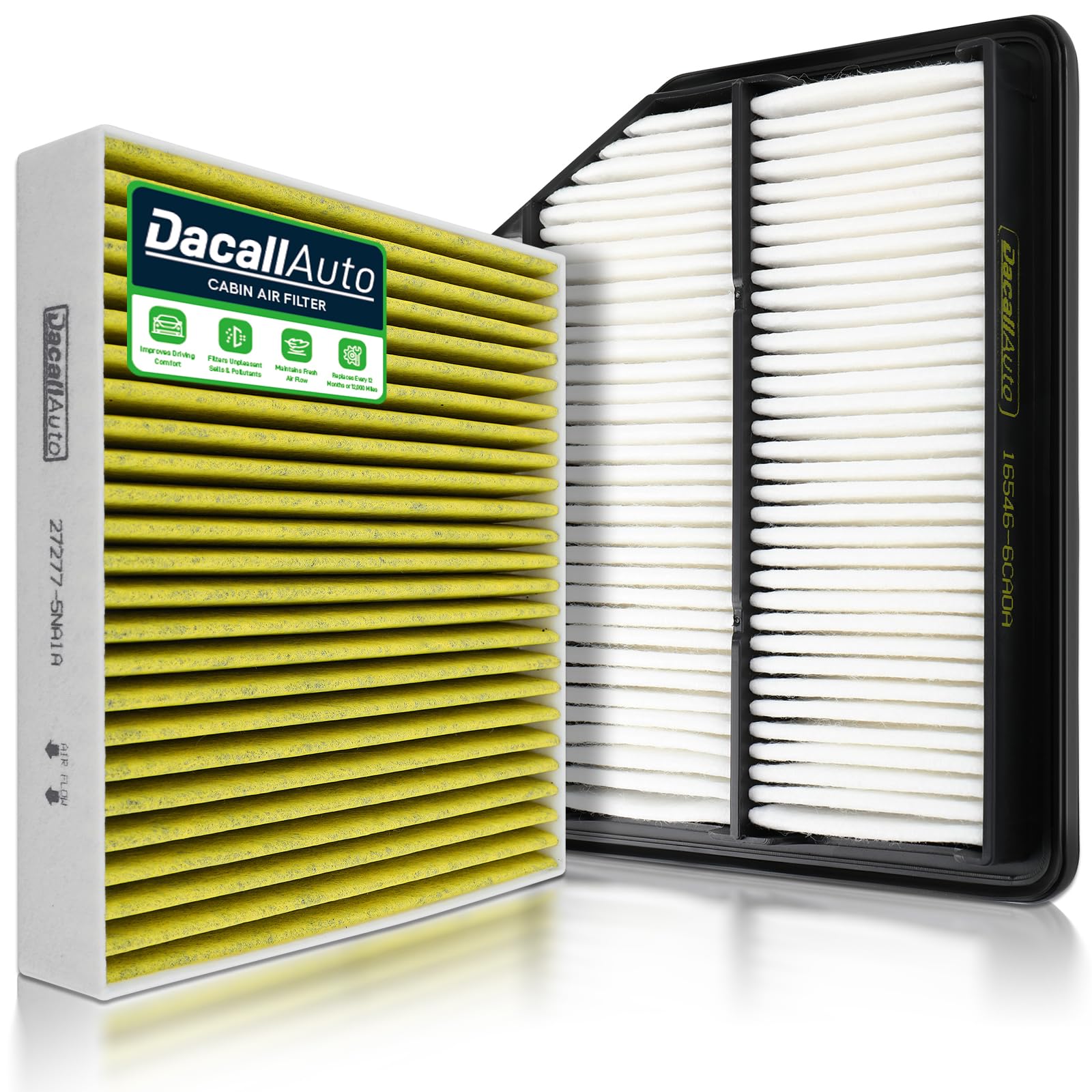 Photo 1 of **missing 1 filter**
Engine & Cabin Air Filter Combo Set for Nissan Altima (2.5L Only) 2019 2020 2021 2022 2023 2024 2025, Replace 272775NA1A 165466CA0A CA12551